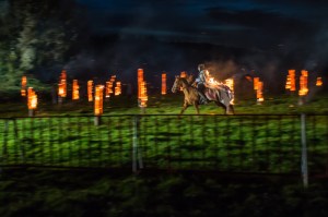 artistieke vuurinstallatie op Hill 60 - © Kris Jacobs, Toerisme Vlaanderen